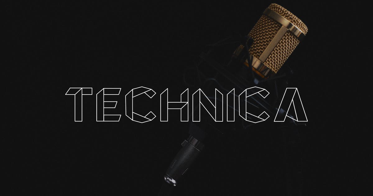 40 Font chữ hình học đẹp nhất